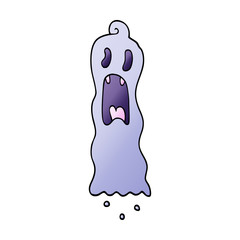 cartoon doodle spooky ghost
