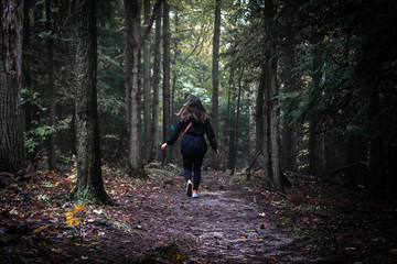 Obraz premium Forest Runner