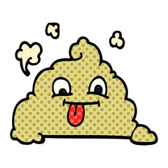 cartoon doodle poop