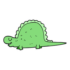 cartoon doodle prehistoric dinosaur