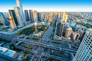 Luchtfoto van Peking