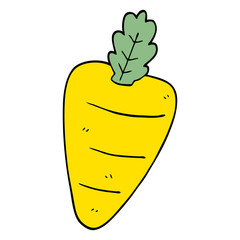 cartoon doodle carrot
