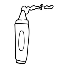 line drawing cartoon coloring crayon