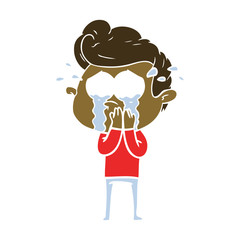 concerned crying man