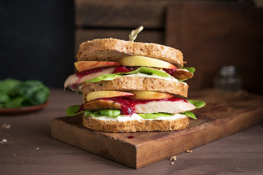 Turkey Leftover Sandwich