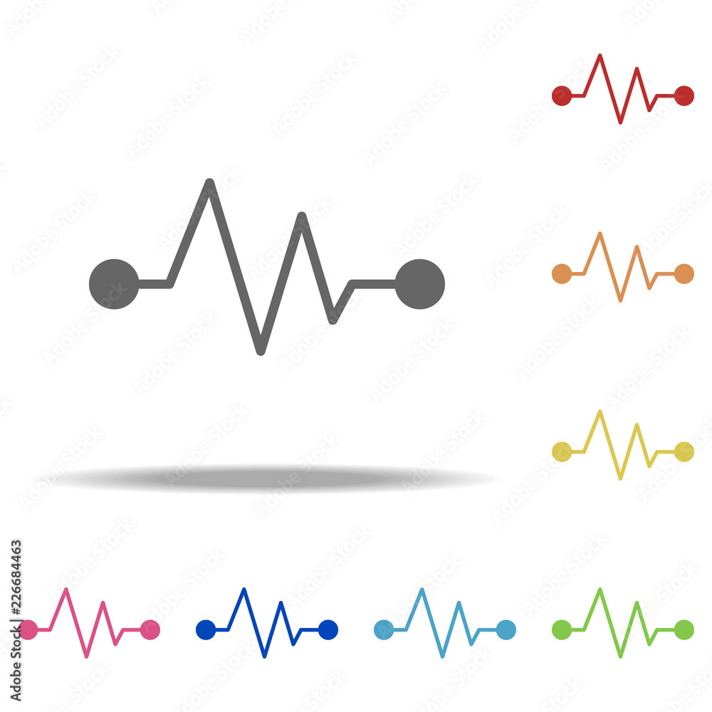 Poster electricity icon. elements of web in multi colored icons. simple icon for websites, web design, mobi