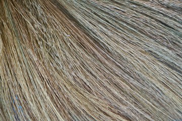texture of straw broom