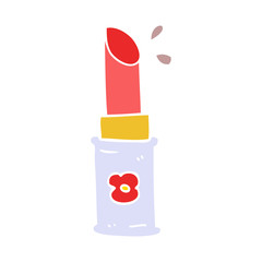 cartoon doodle lipstick