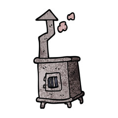 cartoon doodle wood burner