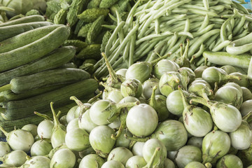 Closeup of fresh vegetables