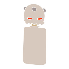 cartoon doodle robot