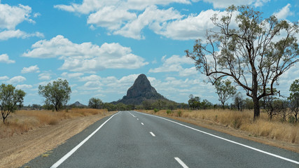 Australian Outback Volcanic Peak