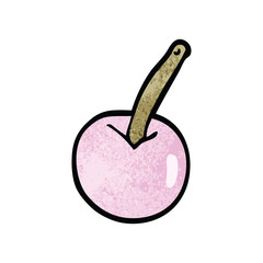 cartoon doodle cherry