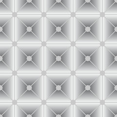 3d geometric pattern. Abstract gray seamless background