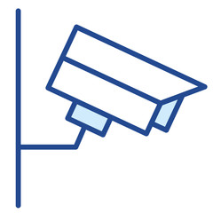 Überwachungskamera Vector Icon Illustration
