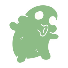cartoon doodle weird alien