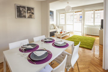 Bright apartment interior - Modern Living Space