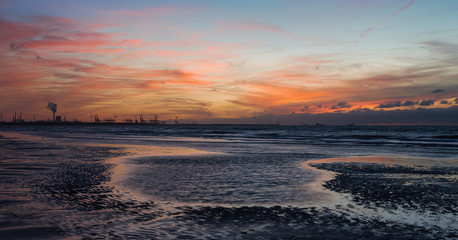 Fototapeta premium Maasvlakte. Port of Rotterdam.