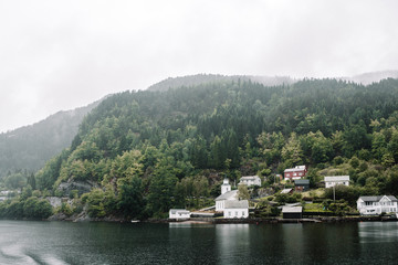 Fototapeta na wymiar Fjord Cruise