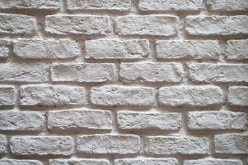 white brick wall