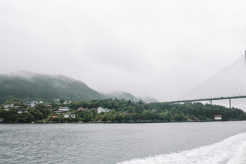Naklejka na ściany i meble Fjord Cruise