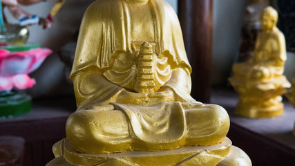 buddha statue close up