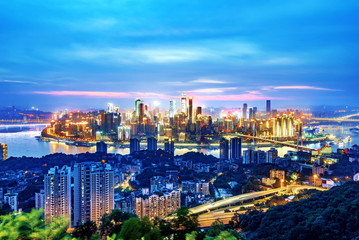 Fototapeta na wymiar Chongqing city skyline