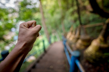 Success and life achievement concept.