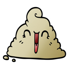 cartoon doodle poop