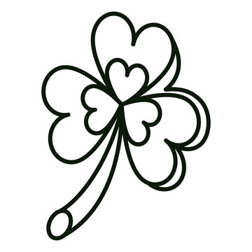 Clover irish symbol