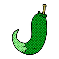 cartoon doodle chilli pepper