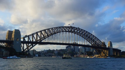 Fototapeta premium sydney harbour bridge in australia
