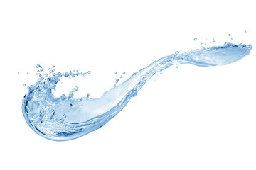 Water,water splash isolated on white background,Water Close up of splash 