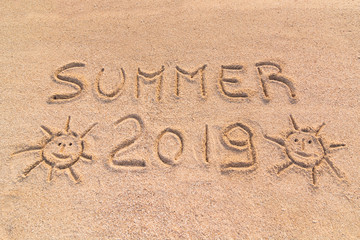 Handwritten on the sand 