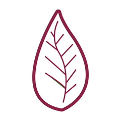 Leaf nature symbol