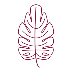 Leaf nature symbol