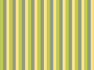 Vertical striped seamless pattern in yellow, green, gray and blue. 