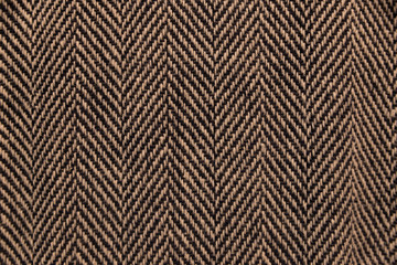 Close up Australian woolen Merino sheep wool fabric pattern