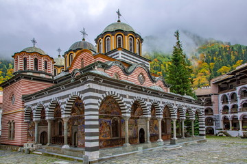 Naklejka premium リラの修道院