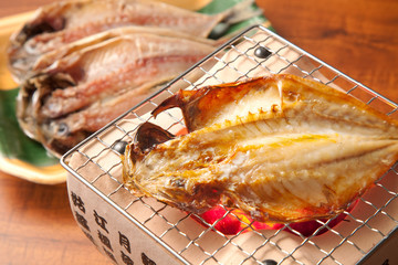 アジの干物 