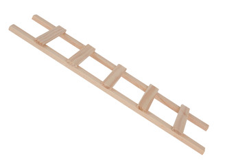 Simple handmade wooden ladder © Uros Petrovic