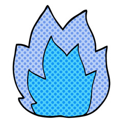 cartoon doodle explosion flame