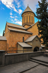 Fototapeta premium On the streets of old Tbilisi – the capital of Georgia 