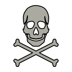 Skull and crossed bones