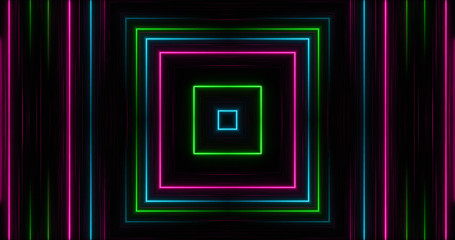 Glowing Neon Lights