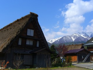 Fototapeta na wymiar Shirakawagou Gifu,Japan world heritage old houses