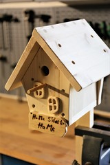 An image of a birdhouse