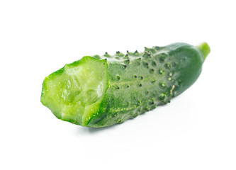 cucumber isolated on white