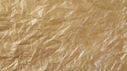 Wrinkly cardboard paper background and texture