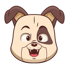 Dog cute cartoon